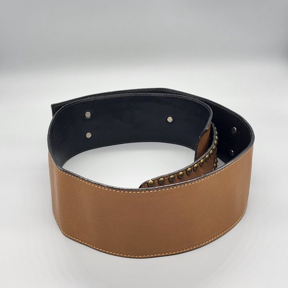 Escada Studded Leather Belt main image 8